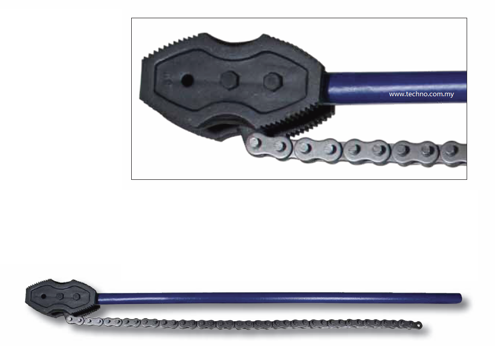 Remax Heavy Duty Chain Pipe Wrench 12" - Click Image to Close